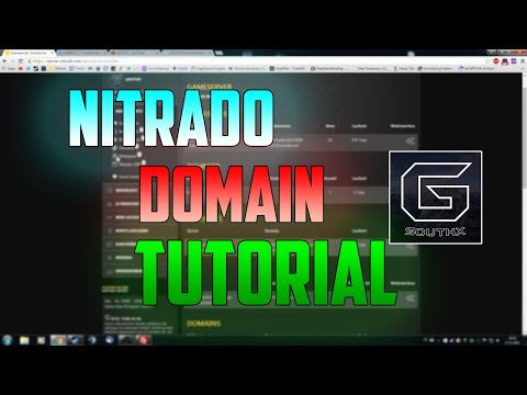 Nitrado Domain Weiterleitung - Tutorial - Deutsch | sOUTHX