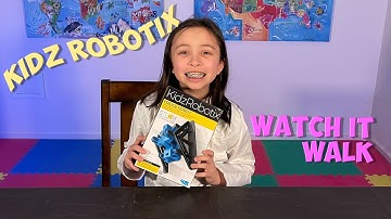 KidzRobotix - Robot Project for Kids - WALKS ON ITS OWN !!