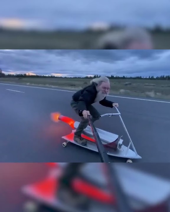 He builds and sells pulsejet-powered machines 😳 #shorts