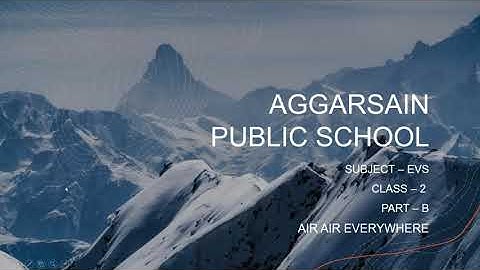 Class 2   EVS   Chapter 19  Part 2