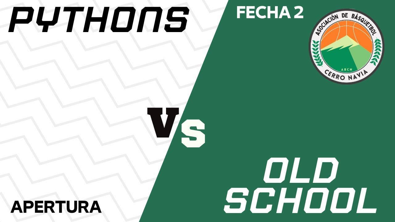 python vs tcl - youtube Images High Quality Grahic PYTHONS vs OLD SCHOOL | Campeonato de Apertura 2025 | Fecha 2 - YouTube