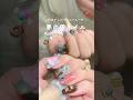 パルパルーザのネイルしてみた🏳️‍⚧️🍬🧁 #disney #nails #セルフネイル #パルパルーザ #disneynails #shorts