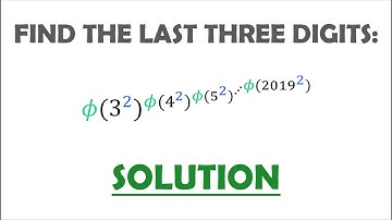 Solution 91: The Last Three Digits of a Phi-Exponent Tower