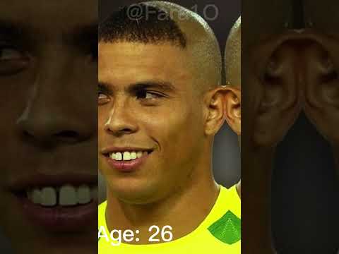 Ronaldo Nazario Evolution