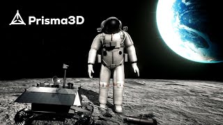 Moon Mission Prisma 3D Short-Realistic Animation Android