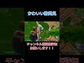 かわいい敵さんいた! #フォートナイト #fortnite #shorts