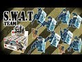 ✔️ Lego SWAT - Black Suit Version with Helmet, Armor and Shield Knockoff Minifigures Review by Kopf