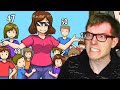 Girl has 50 KIDS ... True Story Animation Reaction