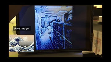 Demo: Neural Style Transfer on a Raspberry Pi