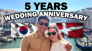VENICE Vlog🍕🤌| 5 Years Wedding Anniversary