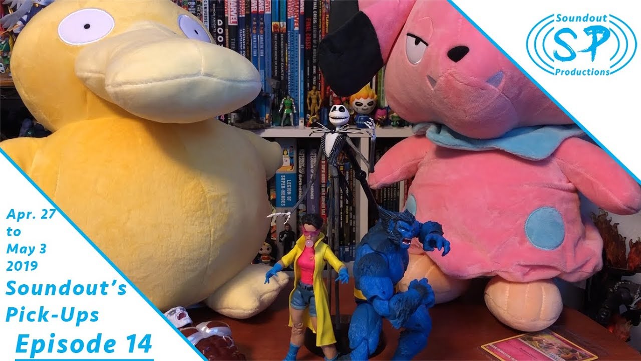 Soundout's Pick-Ups Episode 14 - Marvel Legends, Build a Bear Pokemon and More!