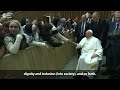 Pope: We must integrate refugees!