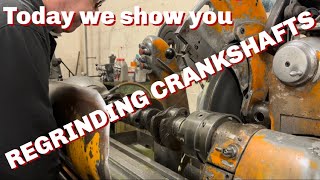 Our CRANK GRINDER in action