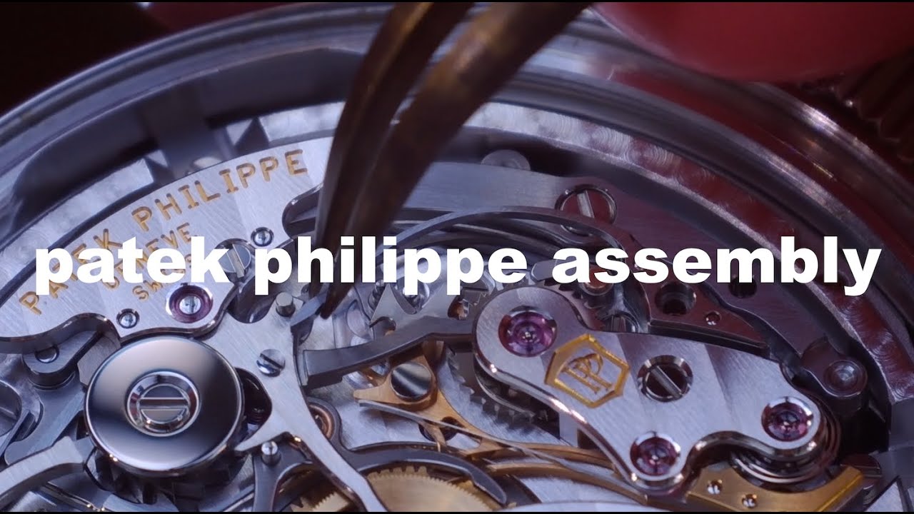 Reassembling a Patek Philippe 29-535 after repairing a broken screw (Tiffany & Co. dial).