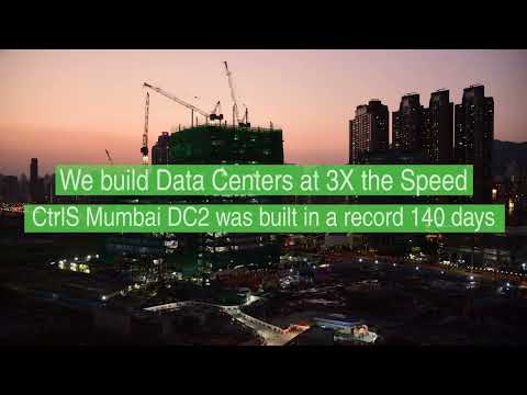 Fast- Faster- CtrlS. CtrlS is building state of the art datacenter at a faster pace.