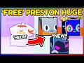 Free preston for free huge pet pet simulator 99