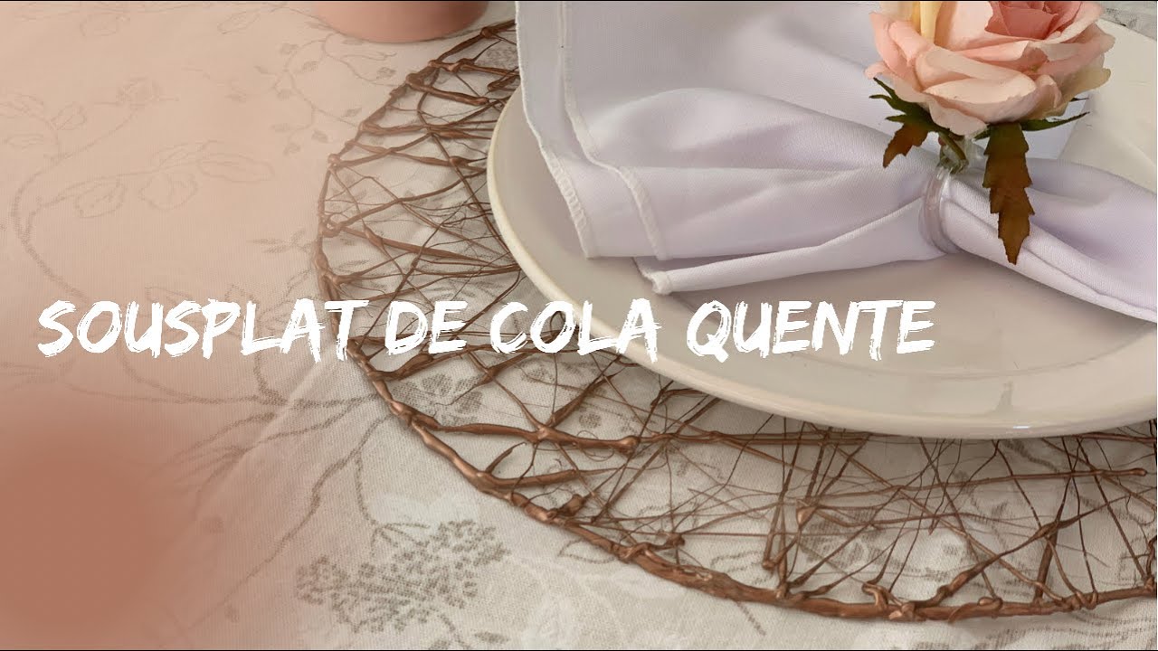 SOUSPLAT DE COLA QUENTE #2 (DIY)