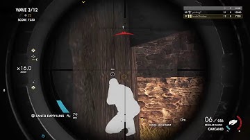 Sniper Elite 4 solo survival live-difficulty hard