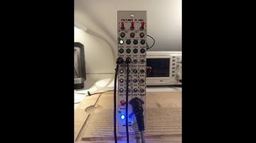 8 channel CV to MIDI converter: Demo 1