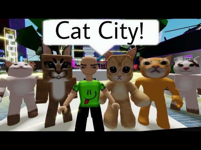 BOBBY AND EL GATO IN CAT CITY, Funny Roblox Moments