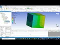 Ansys Tutorial - Compression Test analysis on Cubic bar | Static Structural | DesignModeler | 2020R1