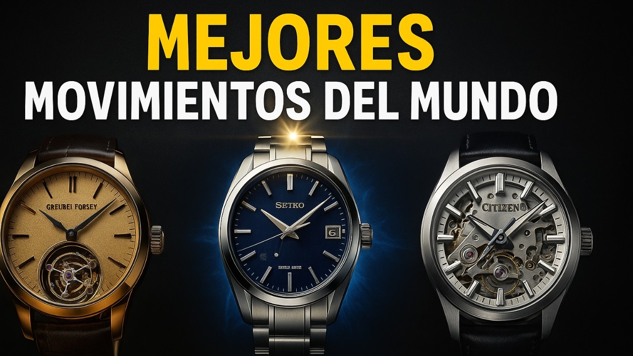 El Mejor Movimiento de Reloj del Mundo: Precisión, Arte y Revolución ⌚