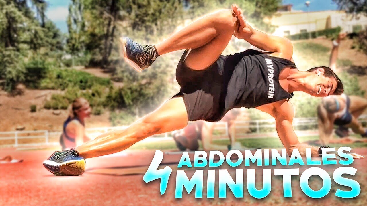 Rutina de ABDOMINALES en CASA 🍫 4 MINUTOS 💪 para hacer a diario 👌 camarena narcos