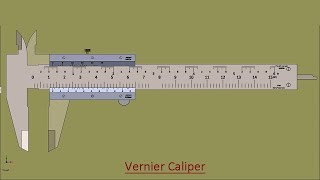 'Vernier Caliper' (Volume-1) SolidWorks Tutorial