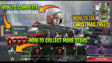 HOW TO PLAY COMPLETE HO HO HOT DROPS EVENT HOW TO COLLECT STARS CODM SEASON 11 COD MOBILE S11