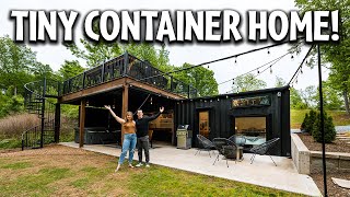 40ft Container Tiny Home with Rooftop Deck! by Journey More 2,731 views 11 months ago 9 minutes, 37 seconds