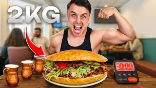 Schaffe ich die virale 2KG DÖNER Challenge?