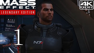 Mass Effect [4K HDR] Modded Walkthrough Part 1 | Eden Prime (Insanity)