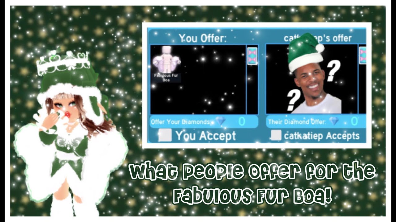What People Offer for the Fabulous Fur Boa! lovelyxrosez♡ YouTube