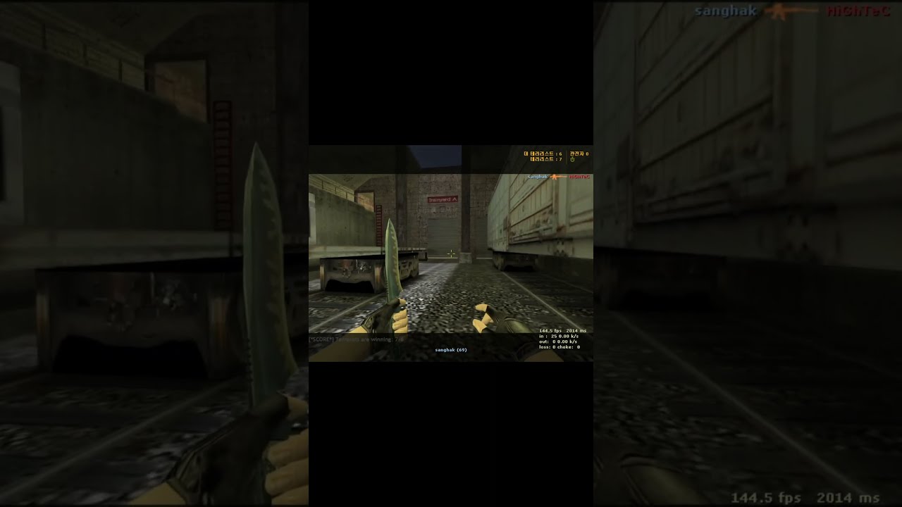 [CS1.6 shorts] summit상학 clutch 3kill - de_train 230107 