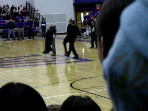 Home Coming King Dance off... only at Baldwin.