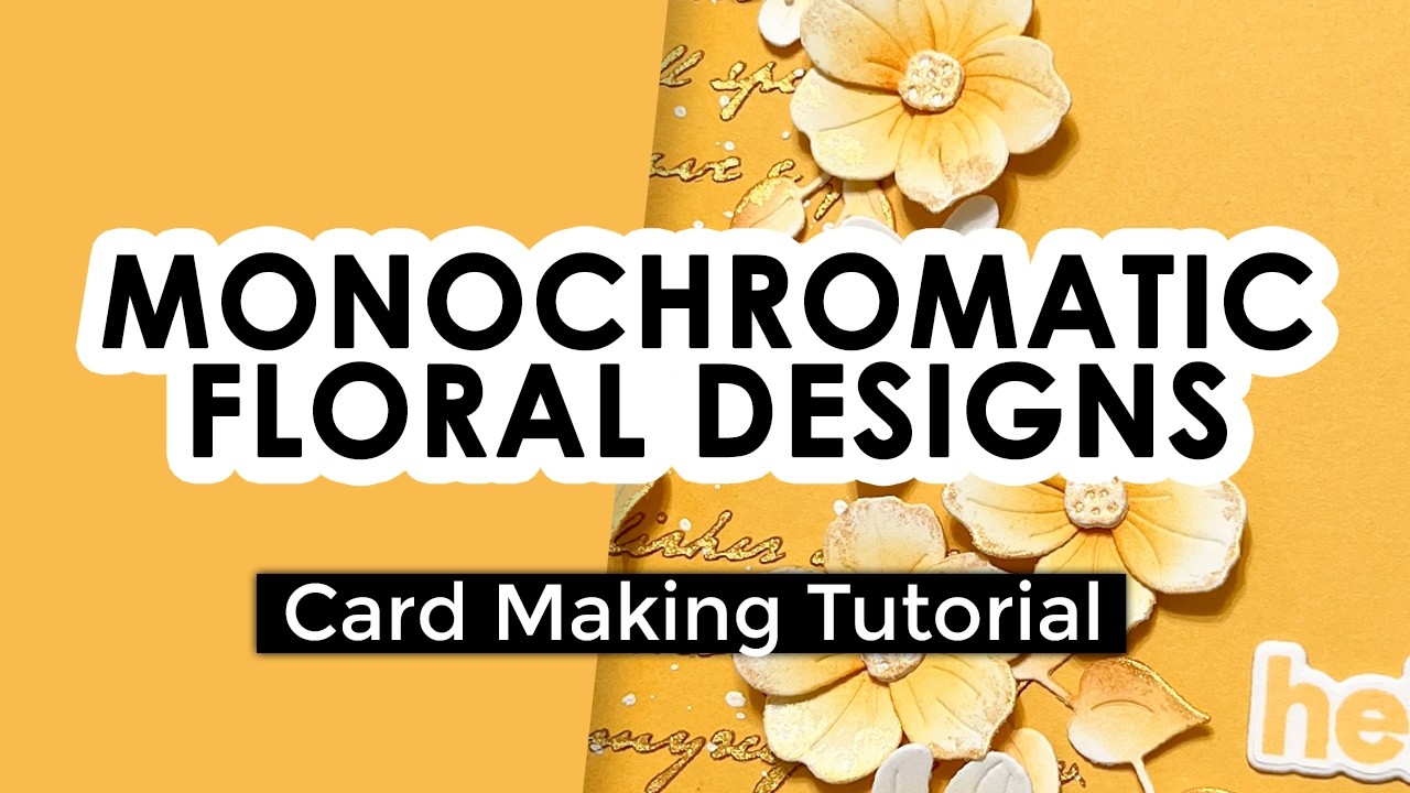 Create Gorgeous Cards With Monochromatic Color Schemes