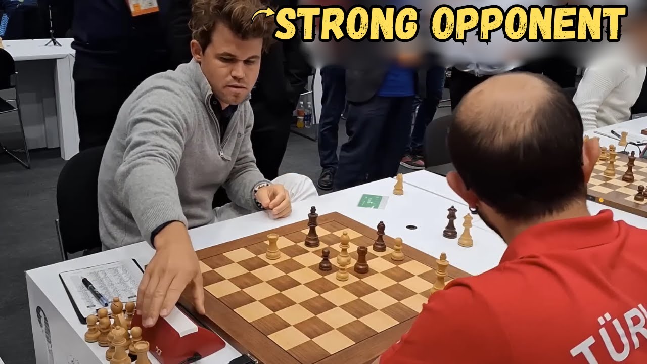When Magnus Carlsen Faced a Strong Opponent | Yilmaz vs Carlsen