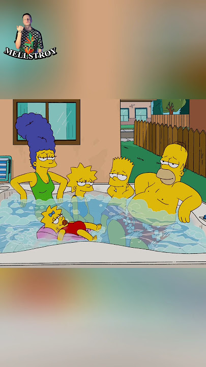 Homer's pool #simpsons #shorts