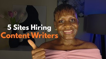 Sites HIRING content writers right now