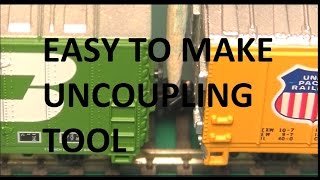 Model Railroad Decoupler Tool