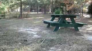 Parkour Practice 2- Lazy vault over table into PK Roll