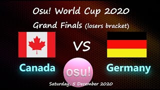 osu! World Cup 2020 Grand Finals (Losers Bracket): Canada vs Germany