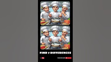 Find The  Differences Challenge | Can You Spot Them All? #gaming #games #challenge #shorts