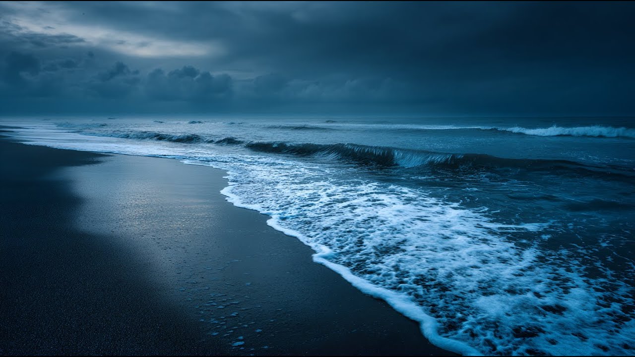 Ocean Fast Sleep Activation – Ocean Sounds For Fall Asleep In Minutes With Rolling Waves In Night