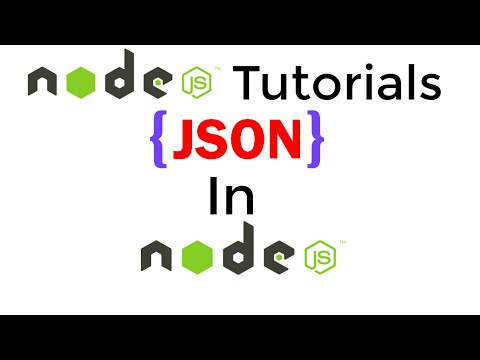 Node JS Tutorial #16 - How To Use JSON In Node JS File Step By Step Tutorial In Hindi In 2022