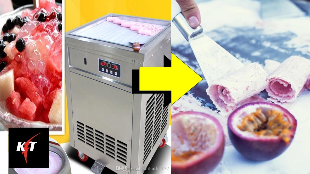 How To Build Your Own Ice Cream Roller Machine YouTube