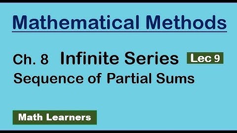 Ch 8 Infinite series Lec 9 Basic comparison test & its application for BSc, BS Math.