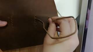 Product Video - Leather Journal Paper Refill⠀