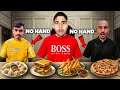 No Hand Food Eating Challenge  | क्या बिना हाथों के खाना खा पायेंगे ?