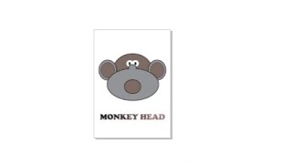 Membuat Design Simple Monkey Head - Coreldraw